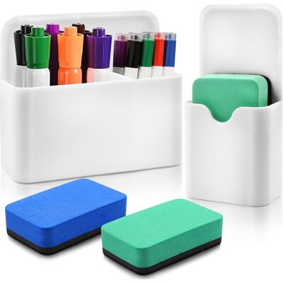Inny producent Uchwyt 2 Sztuki Organizer Pojemnik Na Długopisy Markery Akcesoria Inny producent Uchwyt 2 Sztuki Organizer Pojemnik Na Długopisy Markery Akcesoria