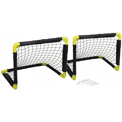 2 X Mini Bramka Składana Piłkarska Do Piłki Nożnej Dla Dzieci 55x44 Dunlop 2 X Mini Bramka Składana Piłkarska Do Piłki Nożnej Dla Dzieci 55x44 Dunlop