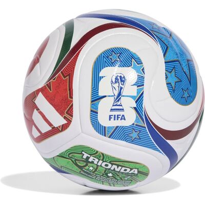 Adidas Piłka nożna Mistrzostw Świata 2026 TRIONDA, League, WC2026, JD8168, LGE Junior 290gram rozmiar 4 Adidas Piłka nożna Mistrzostw Świata 2026 TRIONDA, League, WC2026, JD8168, LGE Junior 290gram rozmiar 4