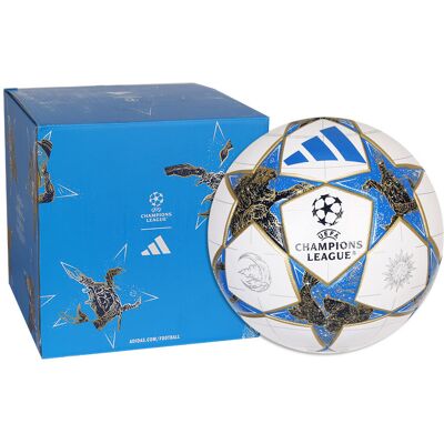 Adidas Piłka nożna treningowa UEFA Champions League 2025 BOX Finał, UCL League JP1548, Junior 290g, rozmiar 4 Adidas Piłka nożna treningowa UEFA Champions League 2025 BOX Finał, UCL League JP1548, Junior 290g, rozmiar 4