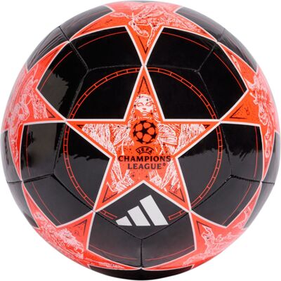 Adidas UEFA Champions League Club Ball JP1538, unisex, piłki do piłki nożnej, Czarne Adidas UEFA Champions League Club Ball JP1538, unisex, piłki do piłki nożnej, Czarne