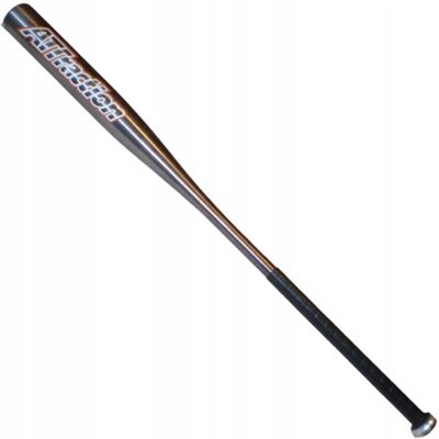 Aluminiowy Kij Baseballowy Bejsbolowy Wytrzymały Trwały Mocny Spartan 80cm Aluminiowy Kij Baseballowy Bejsbolowy Wytrzymały Trwały Mocny Spartan 80cm
