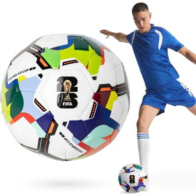 sarcia.eu Biała PIŁKA NOŻNA FIFA World Cup 2026 Event Football, Rozmiar 5, Oryginalna Licencja sarcia.eu Biała PIŁKA NOŻNA FIFA World Cup 2026 Event Football, Rozmiar 5, Oryginalna Licencja