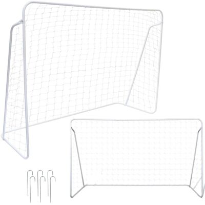 Multistore Bramka Piłkarska 240x160 Cm Z Siatką Do Piłki Nożnej Dla Dzieci Multistore Bramka Piłkarska 240x160 Cm Z Siatką Do Piłki Nożnej Dla Dzieci