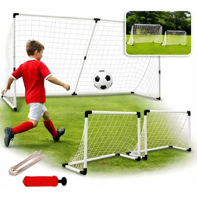 nieznany producent BRAMKA PIŁKARSKA DLA DZIECI 2W1 OGRODOWA 185x120 PIŁKA POMPKA DO PIŁKI nieznany producent BRAMKA PIŁKARSKA DLA DZIECI 2W1 OGRODOWA 185x120 PIŁKA POMPKA DO PIŁKI