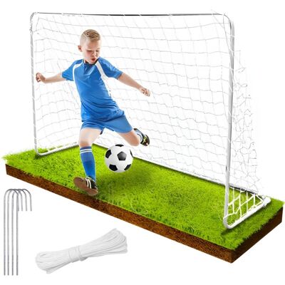 Zolta Bramka piłkarska metalowa 183x122x61 cm dla dzieci i dorosłych trening Zolta Bramka piłkarska metalowa 183x122x61 cm dla dzieci i dorosłych trening