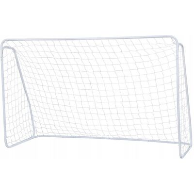 JOKOMISIADA Bramka piłkarska metalowa 300x205 cm ogrodowa treningowa dla dzieci 3x2 JOKOMISIADA Bramka piłkarska metalowa 300x205 cm ogrodowa treningowa dla dzieci 3x2