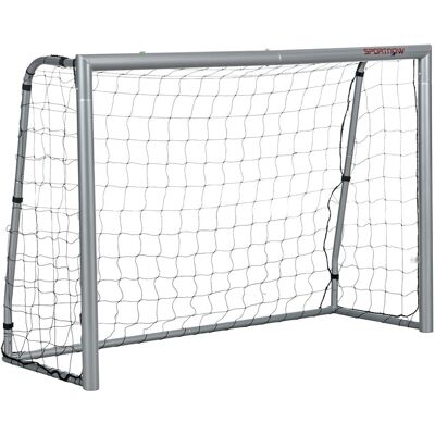 Bramka piłkarska SPORTNOW z siatką PE, bramka piłkarska dla dzieci i dorosłych, 240 x 85 x 160 cm, stal, PE, do ogrodu, do treningu piłkarskiego, ko.. Bramka piłkarska SPORTNOW z siatką PE, bramka piłkarska dla dzieci i dorosłych, 240 x 85 x 160 cm, stal, PE, do ogrodu, do treningu piłkarskiego, ko..