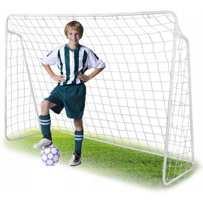 Tobbi-Toys BRAMKA PIŁKARSKA TRENINGOWA DO PIŁKI NOŻNEJ 240x150x90CM BIAŁA Tobbi-Toys BRAMKA PIŁKARSKA TRENINGOWA DO PIŁKI NOŻNEJ 240x150x90CM BIAŁA