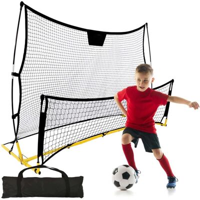 Xboost Bramka Piłkarska Treningowa 2w1 Do Odbijania Treningu Podań Strzałów 224 Cm Xboost Bramka Piłkarska Treningowa 2w1 Do Odbijania Treningu Podań Strzałów 224 Cm