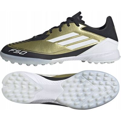 Buty adidas F50 League Messi TF IG9282 złoty 41 1/3 Buty adidas F50 League Messi TF IG9282 złoty 41 1/3