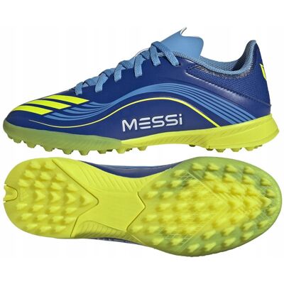 Buty adidas F50 Messi League Jr TF JR4426 niebieski 37 1/3 Buty adidas F50 Messi League Jr TF JR4426 niebieski 37 1/3