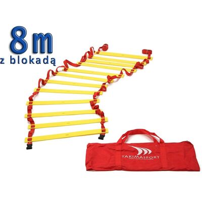 Yakimasport Drabinka Koordynacyjna 8 M Z Blokadą Szczebli Yakimasport Drabinka Koordynacyjna 8 M Z Blokadą Szczebli