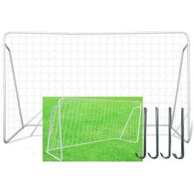 Ecotoys DUŻA BRAMKA piłkarska 240x160 dla dzieci METALOWA Bramki do Piłki Nożnej Ecotoys DUŻA BRAMKA piłkarska 240x160 dla dzieci METALOWA Bramki do Piłki Nożnej