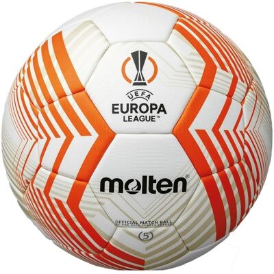 F5U5000-23 Piłka do piłki nożnej Molten UEFA Europa League 2022/23 meczowa F5U5000-23 Piłka do piłki nożnej Molten UEFA Europa League 2022/23 meczowa