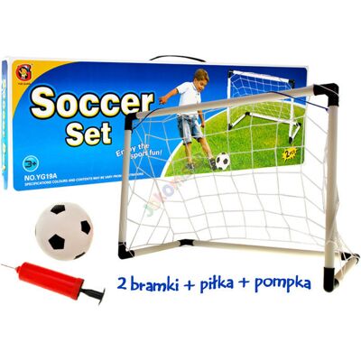 Pozostałe JKM SP0215 2 x Bramka do Pilki Noznej Zestaw Pilk Pozostałe JKM SP0215 2 x Bramka do Pilki Noznej Zestaw Pilk