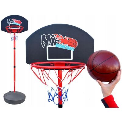 TEKAN Kosz Do Koszykówki Regulowany 129-213Cm Tarcza TEKAN Kosz Do Koszykówki Regulowany 129-213Cm Tarcza