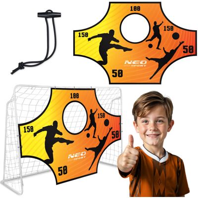 GLOBAL INCOME Mata celnościowa do bramki piłkarskiej 180x120cm Neo-Sport pomarańczowa GLOBAL INCOME Mata celnościowa do bramki piłkarskiej 180x120cm Neo-Sport pomarańczowa