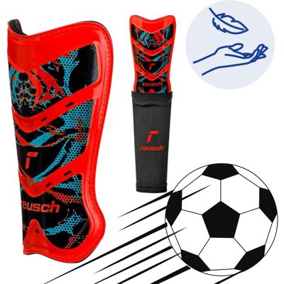 Ochraniacze nagolenniki piłkarskie Reusch Shinguard Attrakt Supreme 5377040 r.L Ochraniacze nagolenniki piłkarskie Reusch Shinguard Attrakt Supreme 5377040 r.L