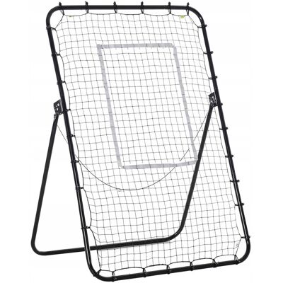 HOMCOM Piłka Nożna Rebounder - Regulowany Kickback Sieć do Treningu HOMCOM Piłka Nożna Rebounder - Regulowany Kickback Sieć do Treningu