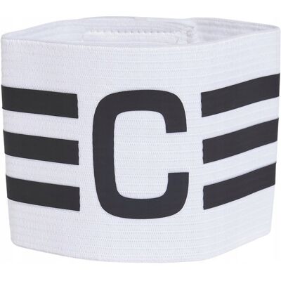 Opaska adidas TIRO League Captains Armband JP0184 biały OSFM Opaska adidas TIRO League Captains Armband JP0184 biały OSFM