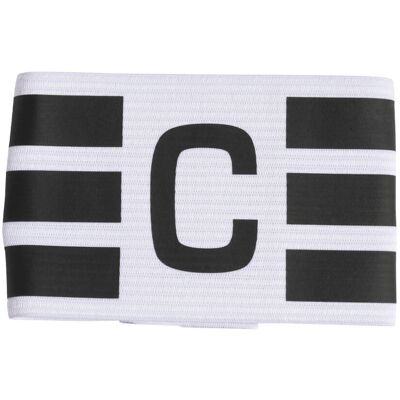 Opaska kapitana adidas Tiro L AB biało-czarna KD4248 Dorośli M/L Opaska kapitana adidas Tiro L AB biało-czarna KD4248 Dorośli M/L