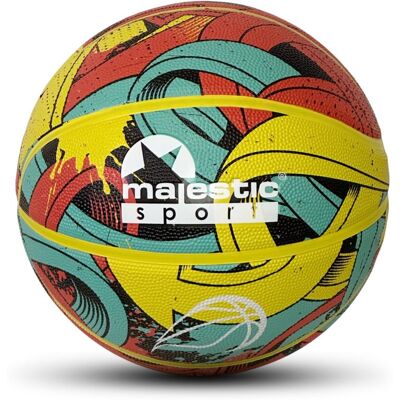 Piłka Do Koszykówki Majestic Sport Arrow Multicolor R. 7 Piłka Do Koszykówki Majestic Sport Arrow Multicolor R. 7