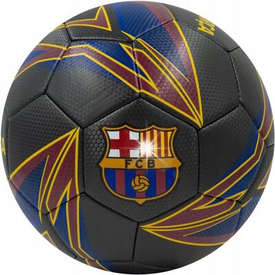 FC Barcelona Piłka Do Piłki Nożnej Barcelona Solidna Szyta Treningowa Rozmiar 5 Czarna FC Barcelona Piłka Do Piłki Nożnej Barcelona Solidna Szyta Treningowa Rozmiar 5 Czarna