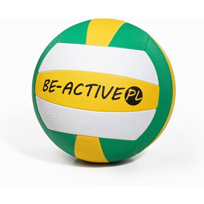 BE-ACTIVE.PL Piłka do siatkówki siatkowa plażowa zielona BE-ACTIVE.PL Piłka do siatkówki siatkowa plażowa zielona