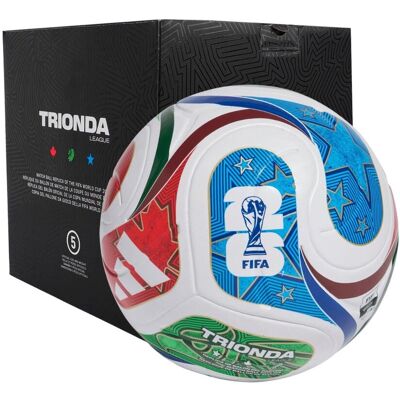Piłka Nożna Adidas Fifa World Cup 2026 Trionda League Box Jd8045, Rozmiar 4 Piłka Nożna Adidas Fifa World Cup 2026 Trionda League Box Jd8045, Rozmiar 4
