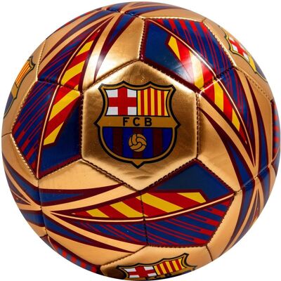 PIŁKA NOŻNA FC BARCELONA PITCH GOLD R.5 PIŁKA NOŻNA FC BARCELONA PITCH GOLD R.5