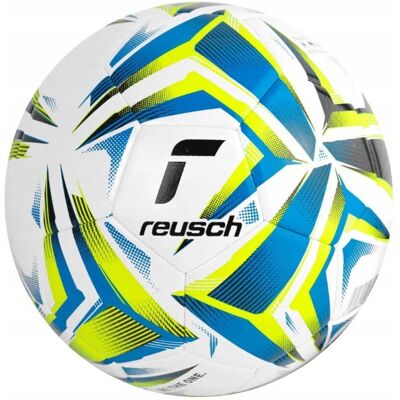 Piłka nożna Reusch Football Attrakt Silver biało-niebieska 5554004 1616 5 Piłka nożna Reusch Football Attrakt Silver biało-niebieska 5554004 1616 5