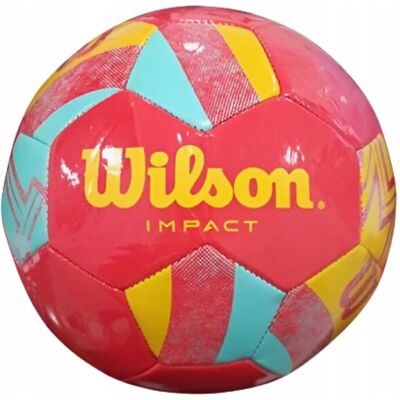 Piłka Nożna Wilson Impact Sb Koral/yelllow/blue R.5 Piłka Nożna Wilson Impact Sb Koral/yelllow/blue R.5