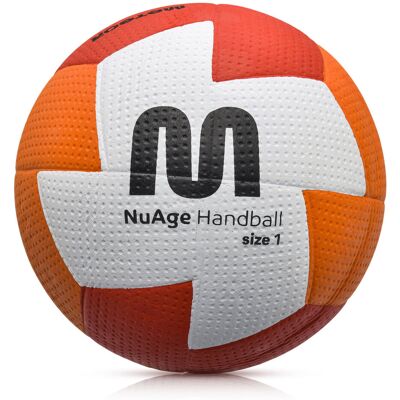 Piłka ręczna Meteor Nuage junior 1 pomarańczowy/czerwony Piłka ręczna Meteor Nuage junior 1 pomarańczowy/czerwony