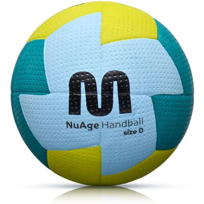 Piłka ręczna Meteor Nuage mini 0 niebieski/żółty Piłka ręczna Meteor Nuage mini 0 niebieski/żółty