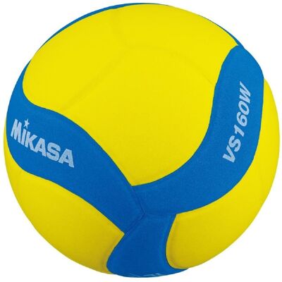 PIŁKA SIATKOWA MIKASA VS160W KIDS MINI R.4 niebieska PIŁKA SIATKOWA MIKASA VS160W KIDS MINI R.4 niebieska