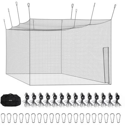 Profesjonalna Klatka Do Gry W Baseball Vevor 1270x390x308 Cm Siatka Hdpe Profesjonalna Klatka Do Gry W Baseball Vevor 1270x390x308 Cm Siatka Hdpe