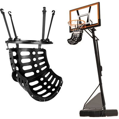 Rebounder Trenażer Powrót Piłki Do Koszykówki Insportline Returno, Czarny Rebounder Trenażer Powrót Piłki Do Koszykówki Insportline Returno, Czarny