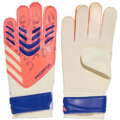 Rękawice bramkarskie adidas Predator Glove Training biało-pomarańczowe JN53 Rękawice bramkarskie adidas Predator Glove Training biało-pomarańczowe JN53
