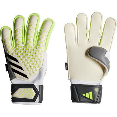 rękawice bramkarskie adidas Predator Match Fingersave - Białe rękawice bramkarskie adidas Predator Match Fingersave - Białe