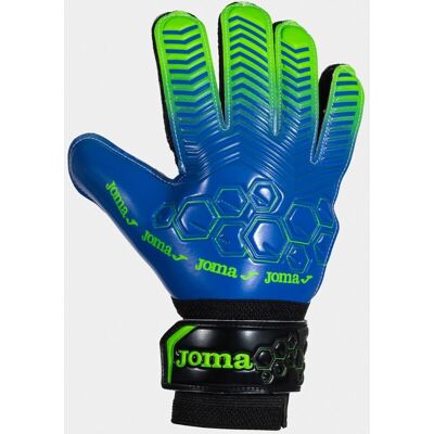 Rękawice Bramkarskie Joma Calcio Niebieski / Zielony Fluor R. 4 Wytrzymałe Rękawice Bramkarskie Joma Calcio Niebieski / Zielony Fluor R. 4 Wytrzymałe