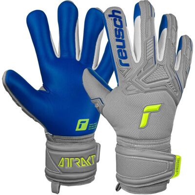 Rękawice Bramkarskie Reusch Attrakt Freegel Silver Finger Support 5270230 R.10,5 Rękawice Bramkarskie Reusch Attrakt Freegel Silver Finger Support 5270230 R.10,5