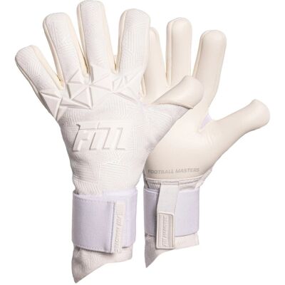 Football Masters Rękawice Bramkarskie Varis X Pro All White - Rozmiar 8 Football Masters Rękawice Bramkarskie Varis X Pro All White - Rozmiar 8