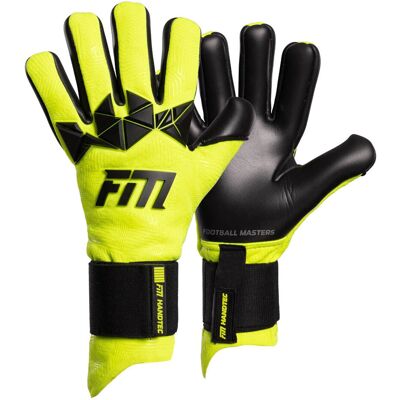 Football Masters Rękawice Bramkarskie Varis X Pro Yellow Fluo - Rozmiar 10 Football Masters Rękawice Bramkarskie Varis X Pro Yellow Fluo - Rozmiar 10