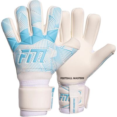 Football Masters Rękawice Bramkarskie Varis X White Blue - Rozmiar 7 Football Masters Rękawice Bramkarskie Varis X White Blue - Rozmiar 7