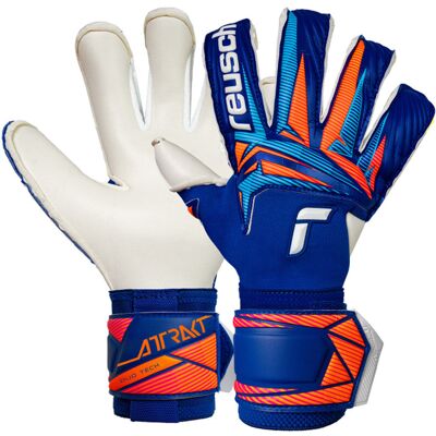 Rękawice Reusch Attrakt Duo Evolution 56 70 055 4126 niebieski 8 Rękawice Reusch Attrakt Duo Evolution 56 70 055 4126 niebieski 8