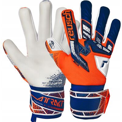 Rękawice Reusch Attrakt Freegel Gold NC 55 70 135 2500 czarny 8,5 Rękawice Reusch Attrakt Freegel Gold NC 55 70 135 2500 czarny 8,5