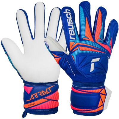 Rękawice Reusch Attrakt Grip 56 70 815 4126 niebieski 8,5 Rękawice Reusch Attrakt Grip 56 70 815 4126 niebieski 8,5