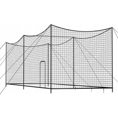 SIATKA DO KLATKI BASEBALL VEVOR 10668X3200X3100MM SOLIDNA WZMOCNIONA SIATKA DO KLATKI BASEBALL VEVOR 10668X3200X3100MM SOLIDNA WZMOCNIONA