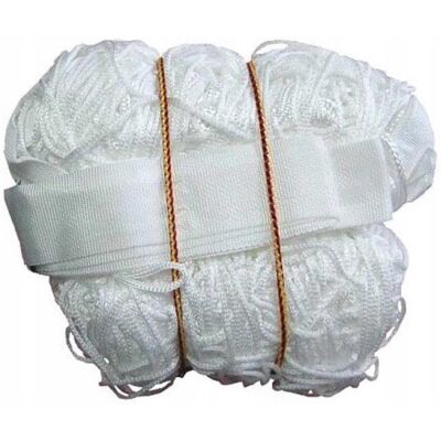 Netex SIATKA DO SIATKÓWKI BIAŁA OBSZYTA TAŚMĄ 5 CM GÓRĄ Netex SIATKA DO SIATKÓWKI BIAŁA OBSZYTA TAŚMĄ 5 CM GÓRĄ